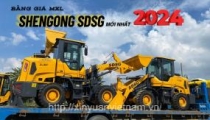 BẢNG GIÁ MÁY XÚC LẬT SHENGONG SDSG CẬP NHẬT MỚI NHẤT 2024
