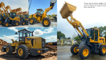 Bí quyết chọn máy xúc lật 'chuẩn không cần chỉnh' cho doanh nghiệp bạn tại Bãi máy công trình Tân Nguyên