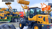 TÂN NGUYÊN VỀ LÔ LỚN MÁY XÚC LẬT CỠ VỪA SHENGONG SDSG ZL32F | GẦU 1M3| CÔNG SUẤT 60KW
