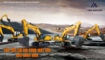 CÁC TIÊU CHÍ KHI CHỌN MÁY XÚC ĐÀO BÁNH XÍCH 