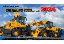 BẢNG GIÁ MÁY XÚC LẬT SHENGONG SDSG CẬP NHẬT MỚI NHẤT 2024 BẢNG GIÁ MÁY XÚC LẬT SHENGONG SDSG CẬP NHẬT MỚI NHẤT 2024