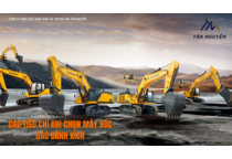 CÁC TIÊU CHÍ KHI CHỌN MÁY XÚC ĐÀO BÁNH XÍCH  CÁC TIÊU CHÍ KHI CHỌN MÁY XÚC ĐÀO BÁNH XÍCH
