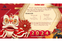 THÔNG BÁO LỊCH NGHỈ TẾT GIÁP THÌN 2024 THÔNG BÁO LỊCH NGHỈ TẾT GIÁP THÌN 2024