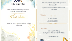 Thông báo : Thư mời tham dự triển lãm máy và thiết bị công trình năm 2024