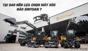 TẠI SAO NÊN LỰA CHỌN MÁY XÚC ĐÀO XINYUAN ?