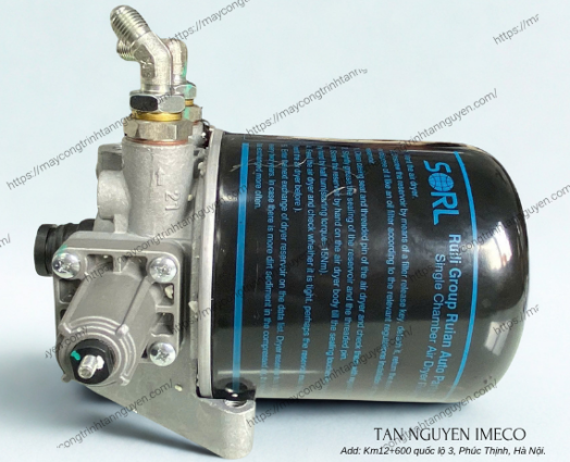 Lọc nhớt của máy hơi XYB75-8 ( Cụm lọc máy nén khí )