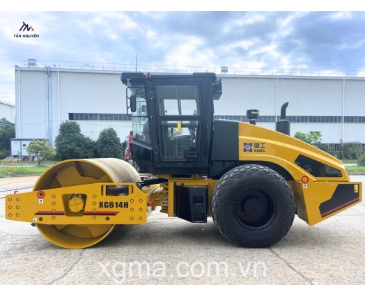XGMA 614H – Máy Lu Rung 14 Tấn, Động Cơ Cummins Mạnh Mẽ