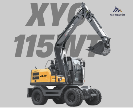 Máy xúc đào Xinyuan XYC115WT
