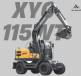 Máy xúc đào Xinyuan XYC115WT
